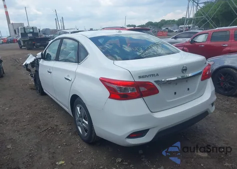 2017 Nissan Sentra Sv from USA, damaged, VIN 3N1AB7APXHY391908